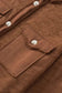 Shackets Winter Knit Shacket with Chest Pockets