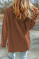 Shackets Winter Knit Shacket with Chest Pockets
