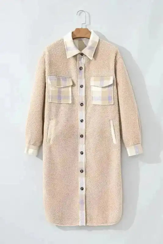 Sherpa Coats Frontier Fusion Long Sherpa Coat