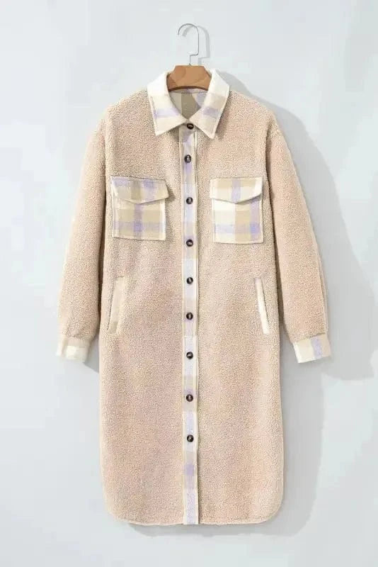 Sherpa Coats Frontier Fusion Long Sherpa Coat