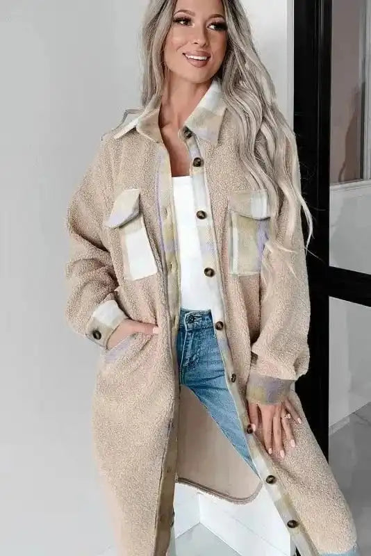 Sherpa Coats Frontier Fusion Long Sherpa Coat