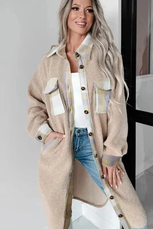 Sherpa Coats Frontier Fusion Long Sherpa Coat