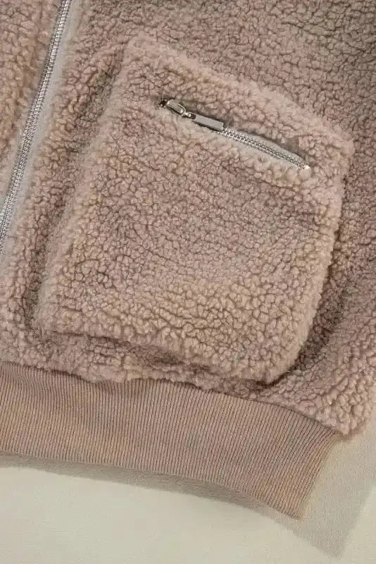 Sherpa Jackets ChicBeige Winter Bliss Jacket
