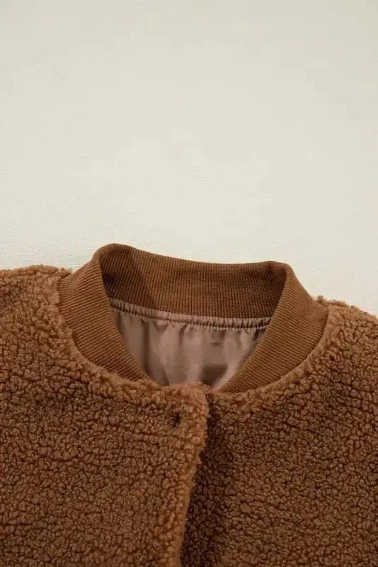 Sherpa Jackets Sherpa Ribbed Bomber Jacket