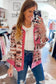 Sherpa Jackets White Western Sherpa Corduroy Trim Jacket