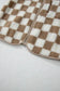 Sherpa Vests Monochrome Mosaic Sherpa Vest