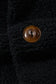 Sherpa Vests Stand Collar Sherpa Vest - Black