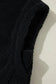 Sherpa Vests Stand Collar Sherpa Vest - Black