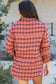 Shirts Boho Plaid Split Tail Shirt