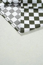 Shirts Checkerboard Chic Loose Fit Shirt