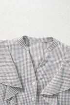 Shirts Crosshatch Chic Ruffle Shirt