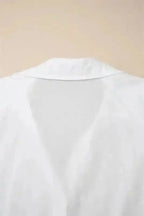 Shirts Embroidered Bloom Puff Shirt