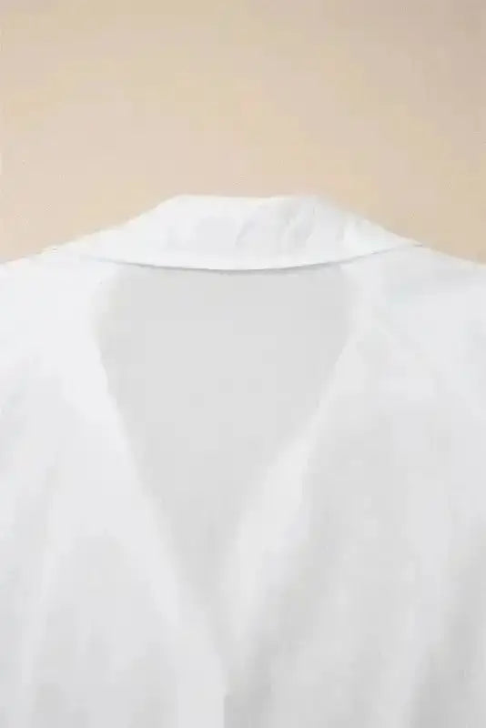 Shirts Embroidered Bloom Puff Shirt