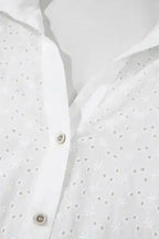Shirts Embroidered Bloom Puff Shirt