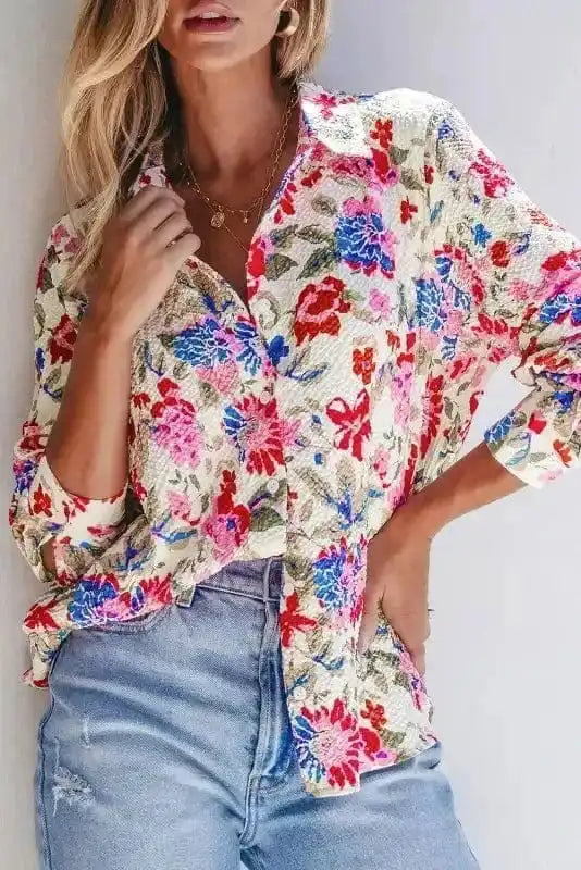 Shirts Flora Fashionista Slim Fit Shirt