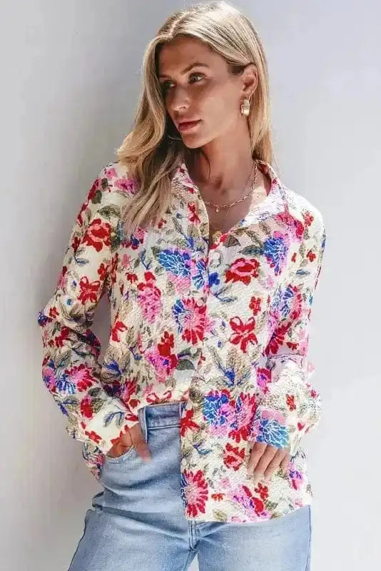 Shirts Flora Fashionista Slim Fit Shirt