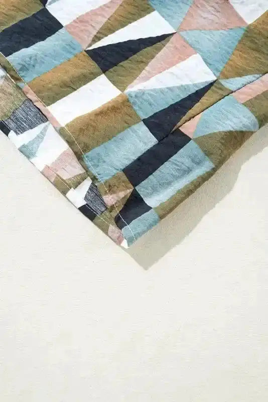 Shirts Geometric Grace Loose Fit Top