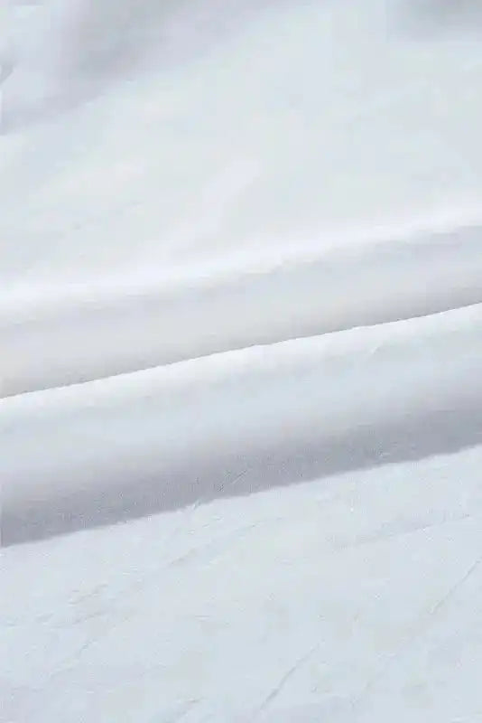 Shirts Knotted Front Loose Fit Sheer Shirt