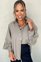 Shirts Loose Fit Shirt - Cotton & Linen