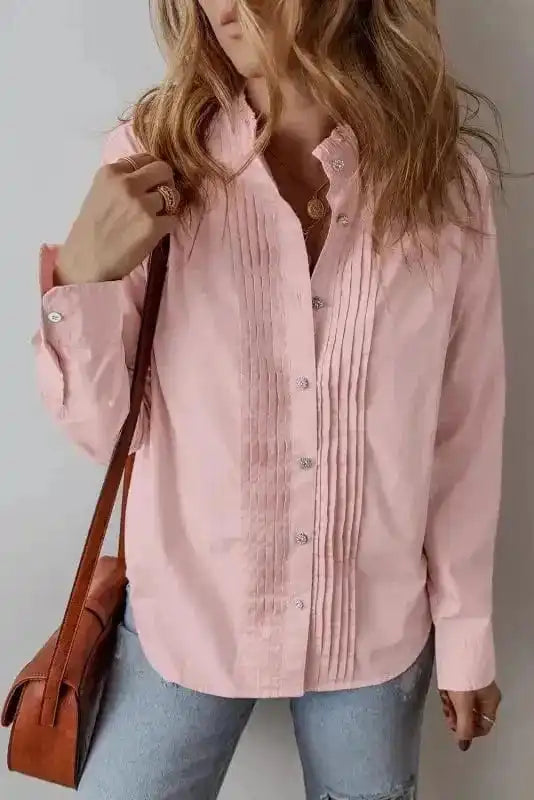 Shirts Peach Whisper Office Shirt