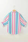 Shirts Peony Pinstripe Casual Shirt