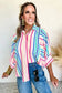 Shirts Peony Pinstripe Casual Shirt
