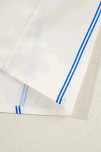 Shirts Striped Puff Sleeve Blouse – Flowy Bubble Shirt for Women