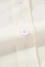 Shirts Striped Puff Sleeve Blouse – Flowy Bubble Shirt for Women