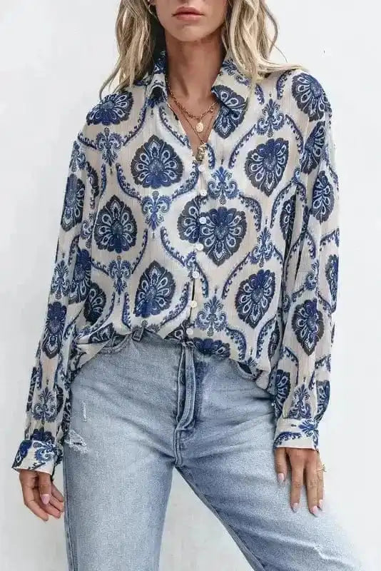 Shirts Tribal Chic Loose Shirt