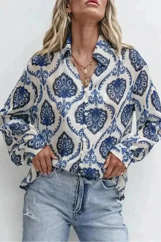 Shirts Tribal Chic Loose Shirt