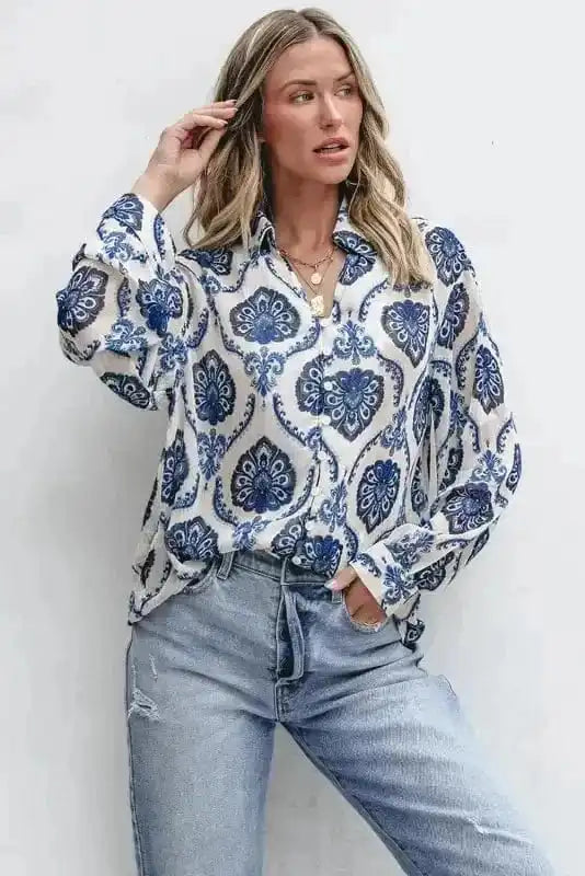 Shirts Tribal Chic Loose Shirt