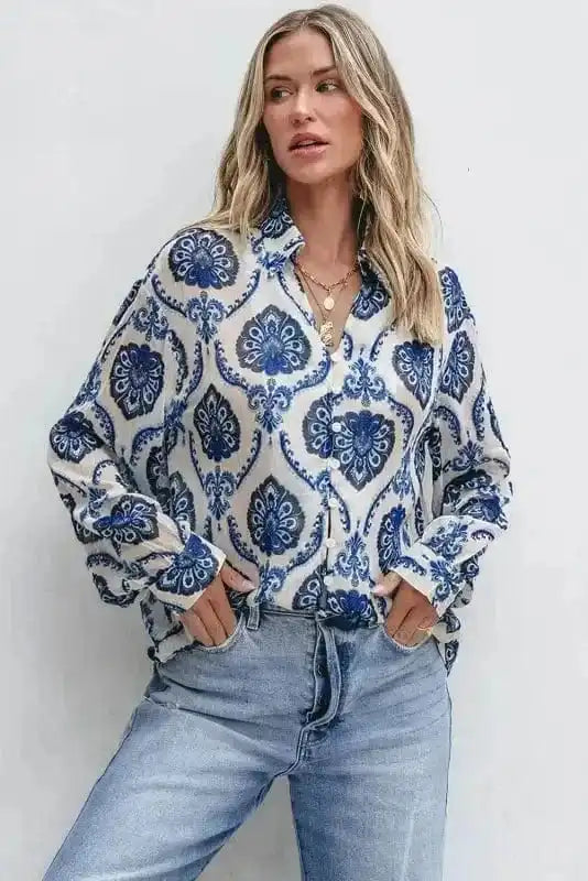 Shirts Tribal Chic Loose Shirt