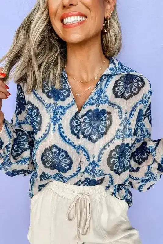 Shirts Tribal Chic Loose Shirt