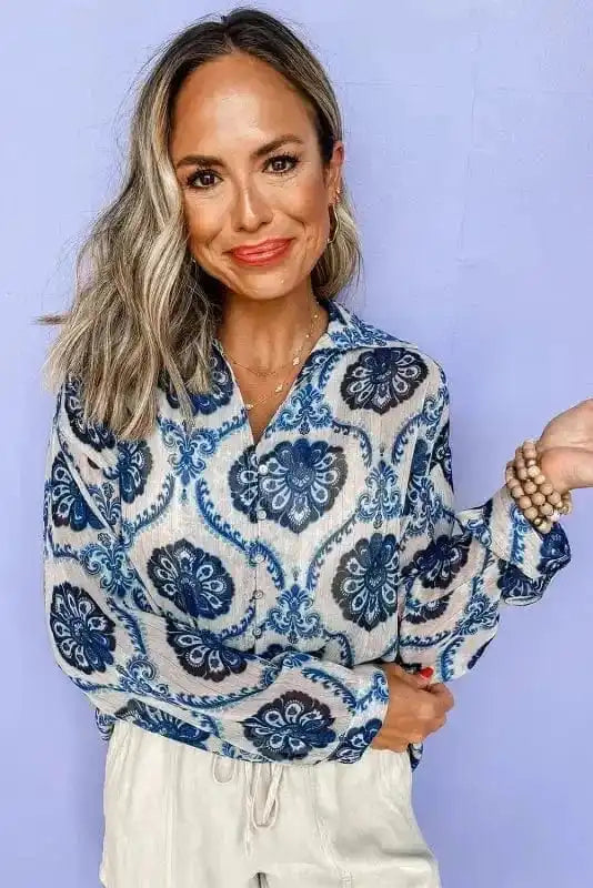 Shirts Tribal Chic Loose Shirt