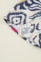 Short Sleeve Blouses Modern Muse Notched Blouse