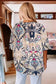 Short Sleeve Blouses Modern Muse Notched Blouse