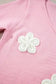 Short Sleeve Sweaters Blossom Breeze Crochet Sweater