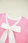 Short Sleeve Sweaters Bonbon Cut-Back Short Sleeve Jumper