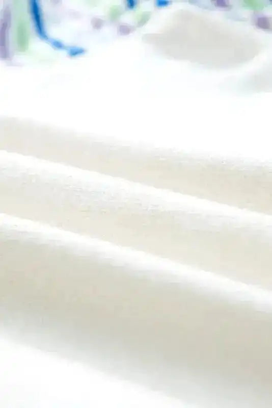 Short Sleeve Sweaters Cozy Cloud Striped Crochet Sweater