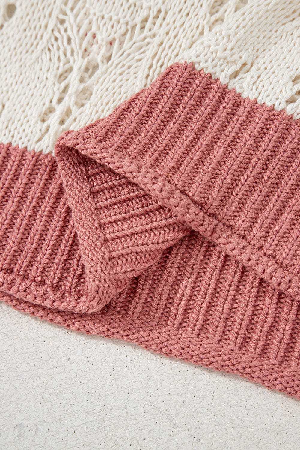 Short Sleeve Sweaters Fashionfitz Embroidered Crochet Sweater for Women