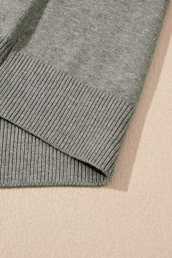 Short Sleeve Sweaters High Flower Boxy Sweater