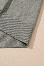 Short Sleeve Sweaters High Flower Boxy Sweater