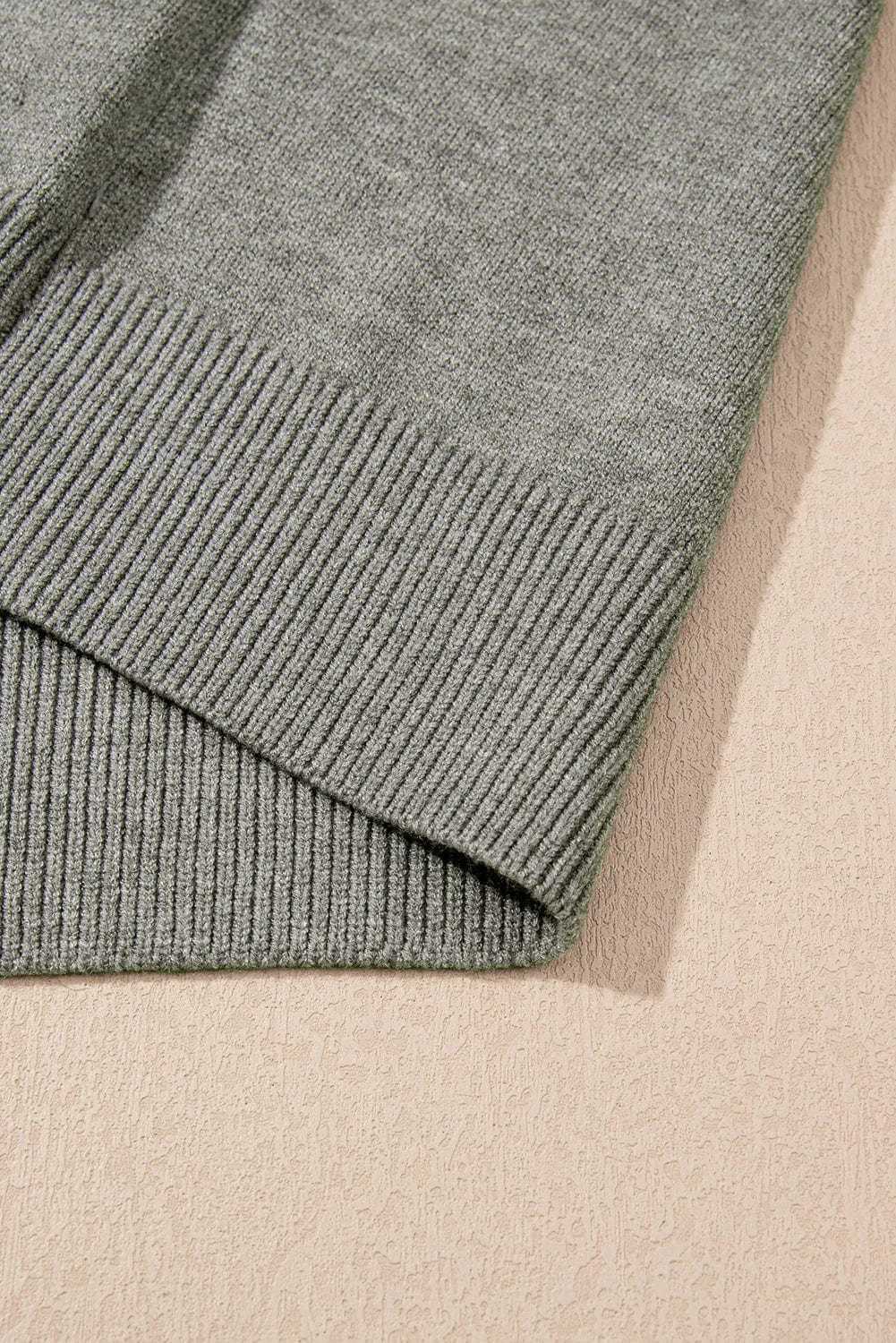 Short Sleeve Sweaters High Flower Boxy Sweater