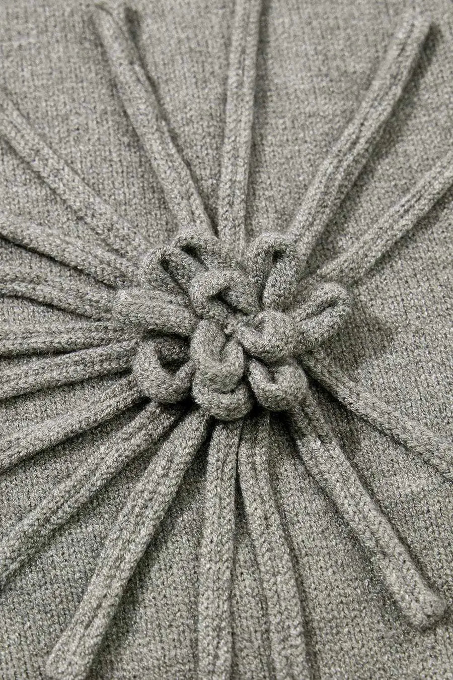 Short Sleeve Sweaters High Flower Boxy Sweater