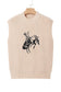Short Sleeve Sweaters Rodeo Graphic Short Sleeve Sweater
