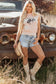 Short Sleeve Sweaters Rodeo Graphic Short Sleeve Sweater
