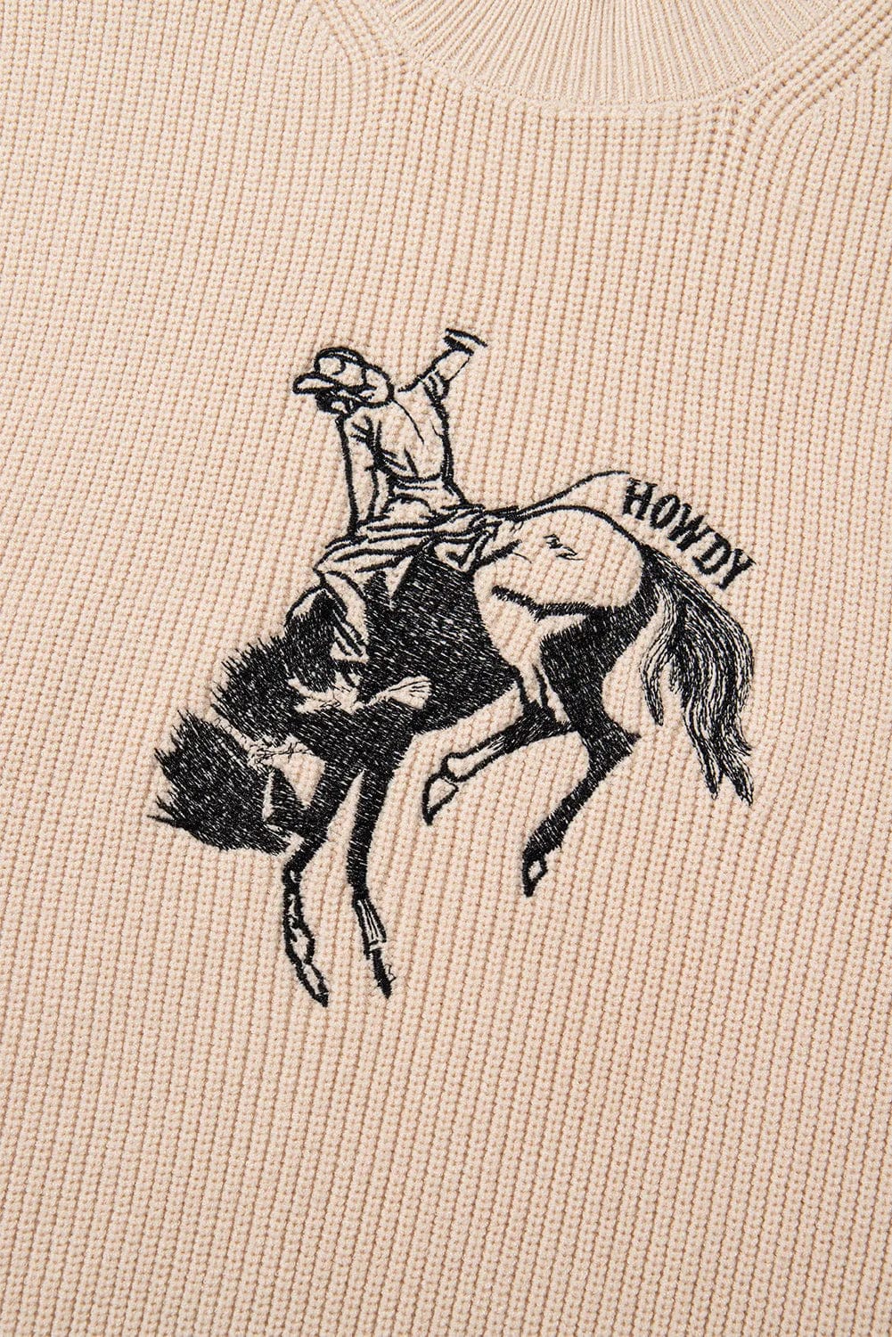 Short Sleeve Sweaters Rodeo Graphic Short Sleeve Sweater