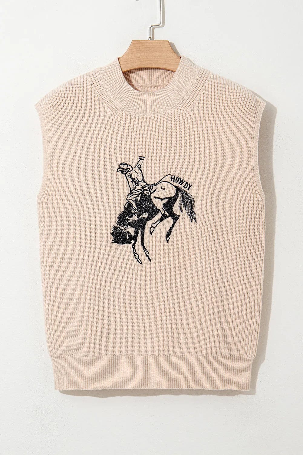 Short Sleeve Sweaters Rodeo Graphic Short Sleeve Sweater