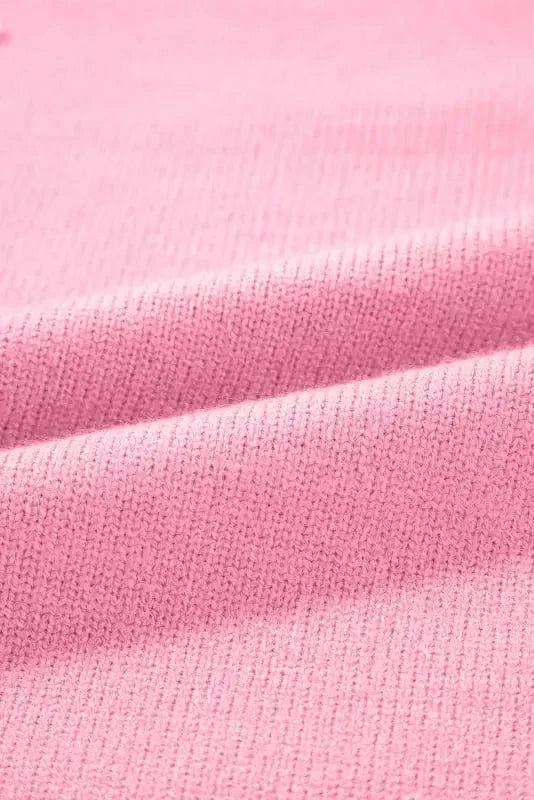 Short Sleeve Sweaters Scarlet Sheen Pearl Sweater