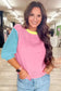 Short Sleeve Sweaters Scarlet Sheen Pearl Sweater